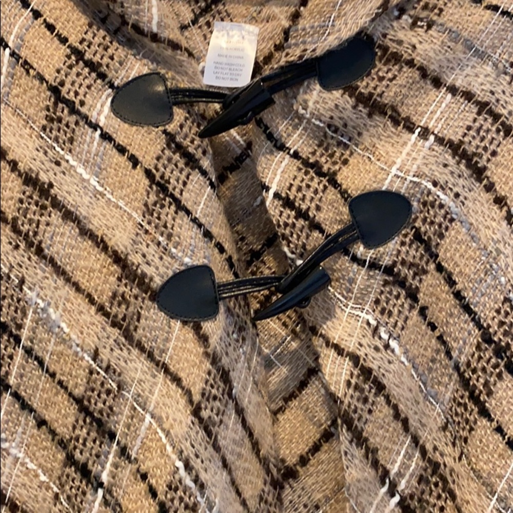 Plaid Cape